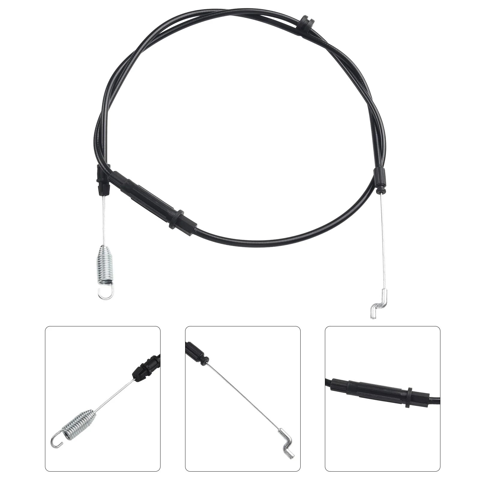 Drive Cable for Mountfield SP53H and Compatible Models S461RPD SP533 SP533ES with 1365mm Outer Length and Dogs Leg Spring Ends