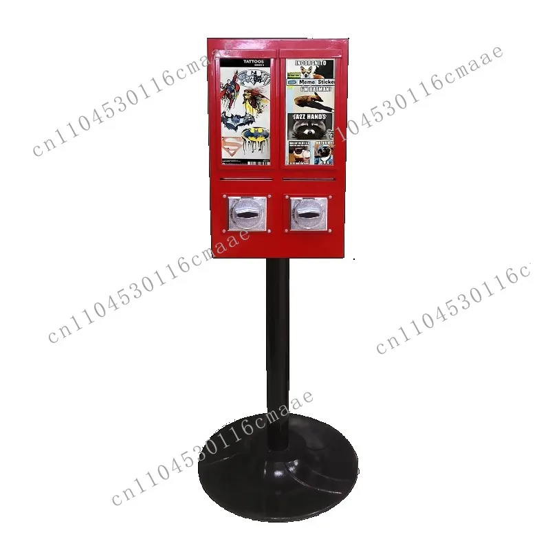 

Direct Double Head Tattoo Sticker Vending Machine Toy Card Vending Machine for Small Business