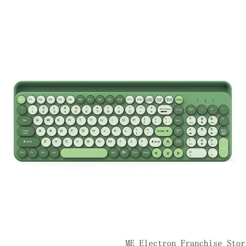 

Portable Business Keyboards Two Mode Wireless Technology Builts In Device Stand Long Ranges Connectivitys