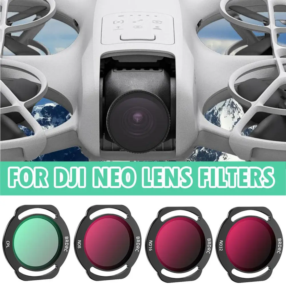 For DJI Neo Filter UV Protective ND Filters Lens CPL Camera Lens HD Filter Lens Polarizing Protectors Glass Optical S4J8