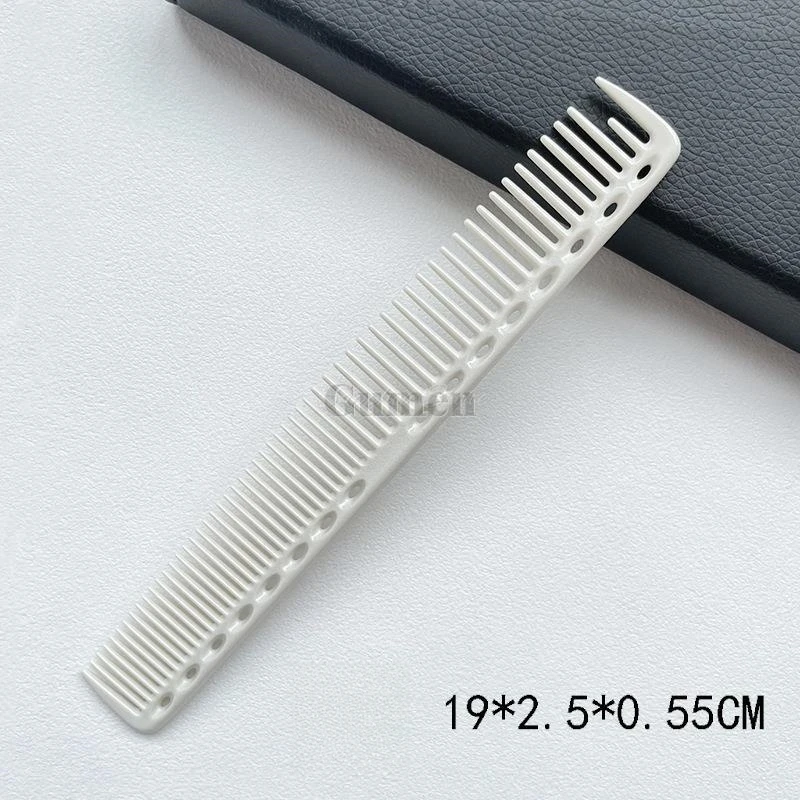 Professional Hair Comb Double-headed Heat Resistant Medium Cutting Comb Resin Salon Anti-static Brush Barber Styling Tool