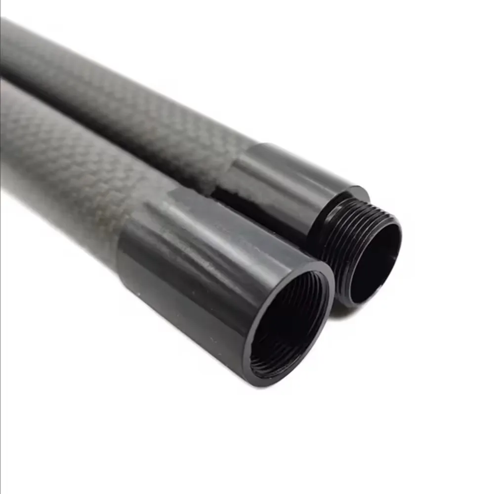 Carbon Tube Connector D10/12/16/18/20/25mm Aluminum Alloy Tube Connector Handheld Rod Connector