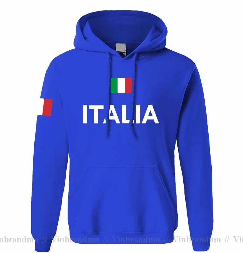 Italy Italia Italian ITA mens hoodie pullovers hoodies men sweatshirt new streetwear clothing Sportswear tracksuit nation flag