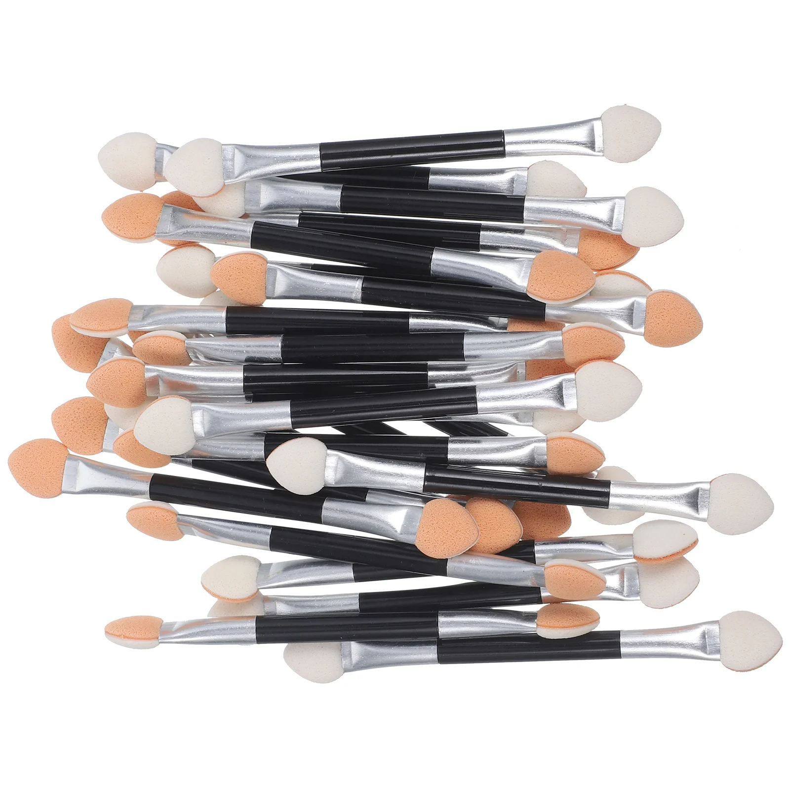 Kit de pinceaux pour fard à paupières, 24 pièces, pointes éponge double face, applicateur de maquillage pour les yeux, outil pour femmes, brosse pour fard à paupières