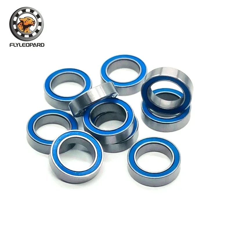 2pcs/lot 6702 2RS 15x21x4mm ABEC-7 Thin Wall Bearing 6702RS 15*21*4 Power Tool Bearings 61702 2RS Blue Seal Bearing