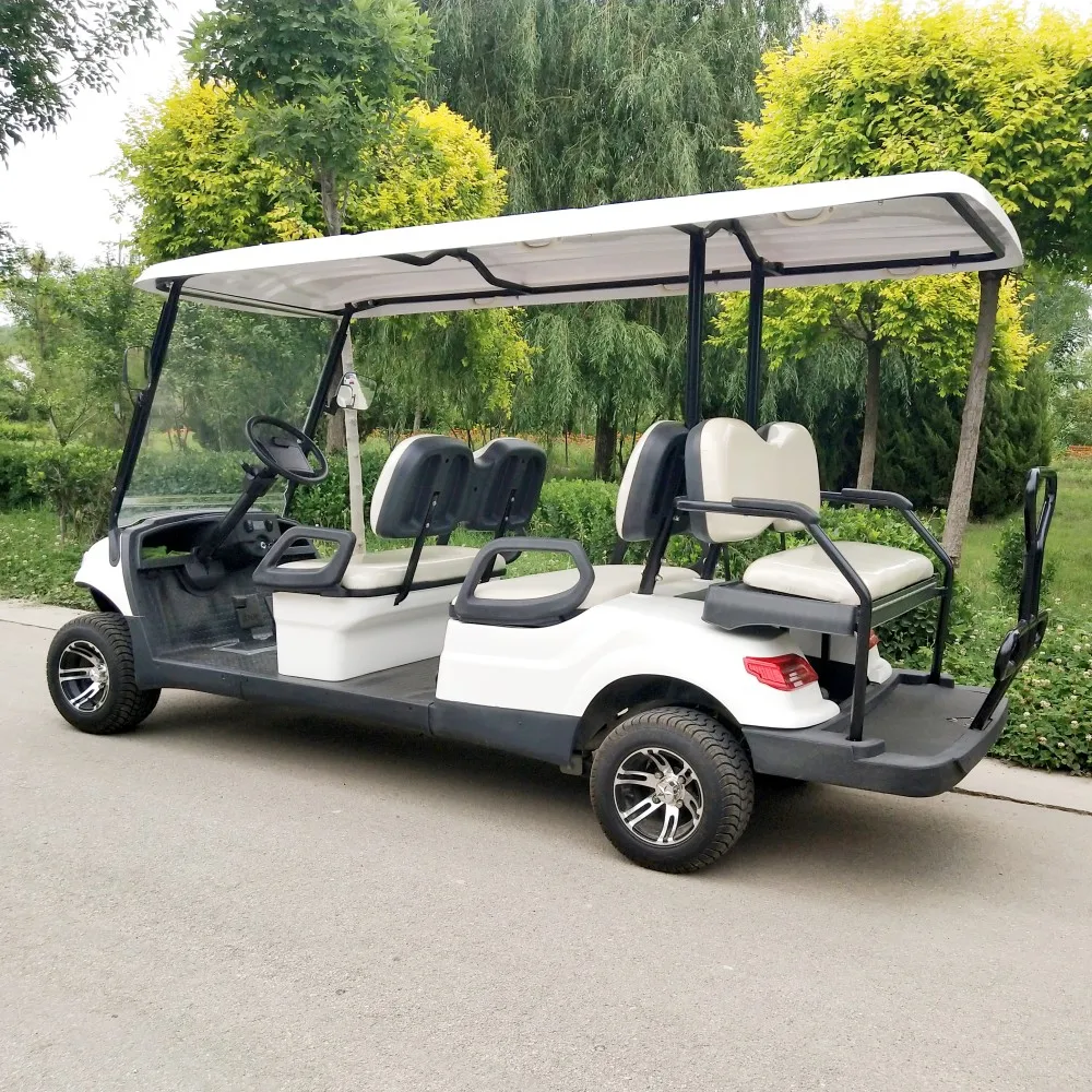 Chinese 2 4 6 8 10 Seater Electric Golf Cart 48V/60V/72V Golf Carts Club Cheap Golf Buggy