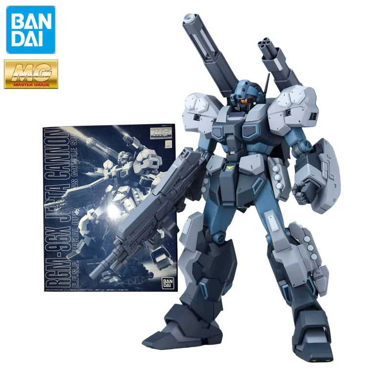 

Bandai Genuine Gundam Model Garage Kit MG Series 1/100 Gundam RGM-96X JESTA CANNON Anime Action Figure Toys for Boys Collectible