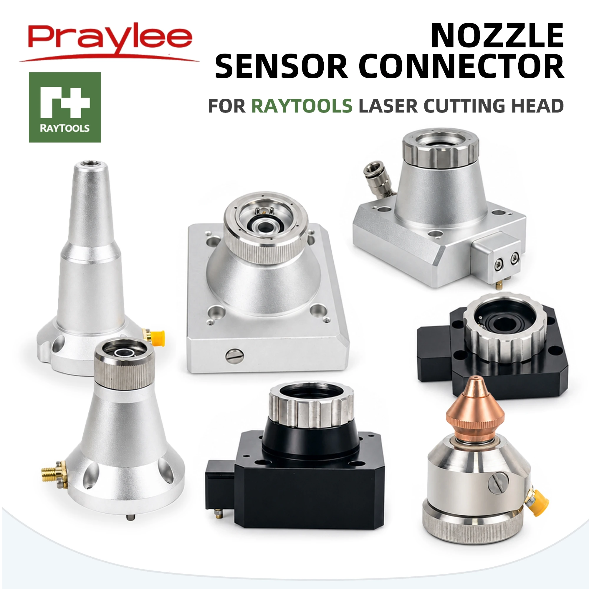 Raytools Laser Nozzle Sensor TRA Connector for BM109 BM110 BT240 BM06K Fiber Laser Cutting Head Capacitance Sensor