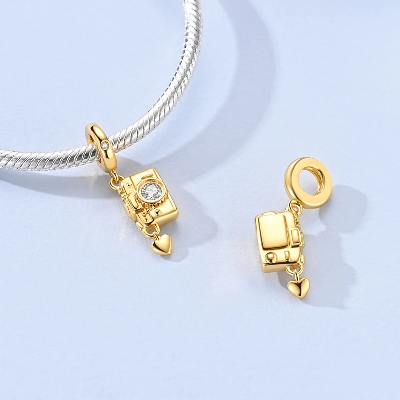 Bestseller 925 Sterling Silber Charms Perlen Anhänger Passend für Original Armbänder Halsketten DIY Charms Frauen Mädchen Männer Schmuckherstellung Geschenk – Detail 37