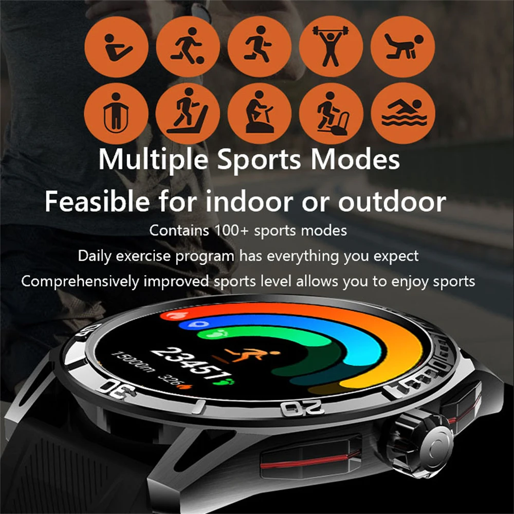 Imagem -05 - Kaimorui-relógio Inteligente Amoled para Homens e Mulheres Chamada Bluetooth Monitor de Pressão Arterial Rastreador de Fitness Smartver para Android Ios Phone