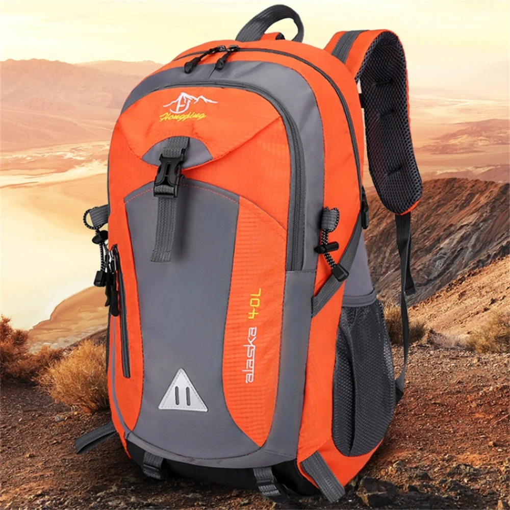 Large Capacity Backpack Men Travel Outdoor Mountaineering Hiking Ultra Light Casual Nylon Waterproof Fashion Sports Rucksack