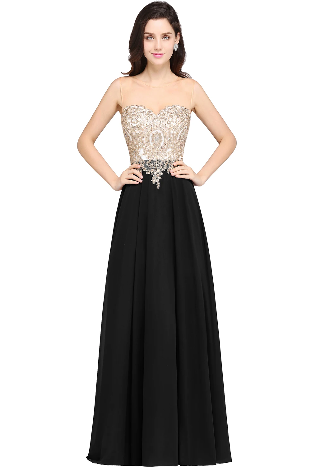 BABYONLINE 2025 Evening Dresses for Women Elegant Backless Robe de Soiree Sweetheart Appliques Long Wedding Party Prom Gowns