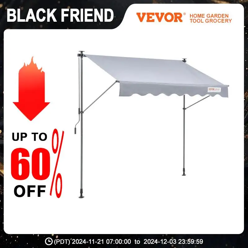 VEVOR Manual Retractable Awning 118