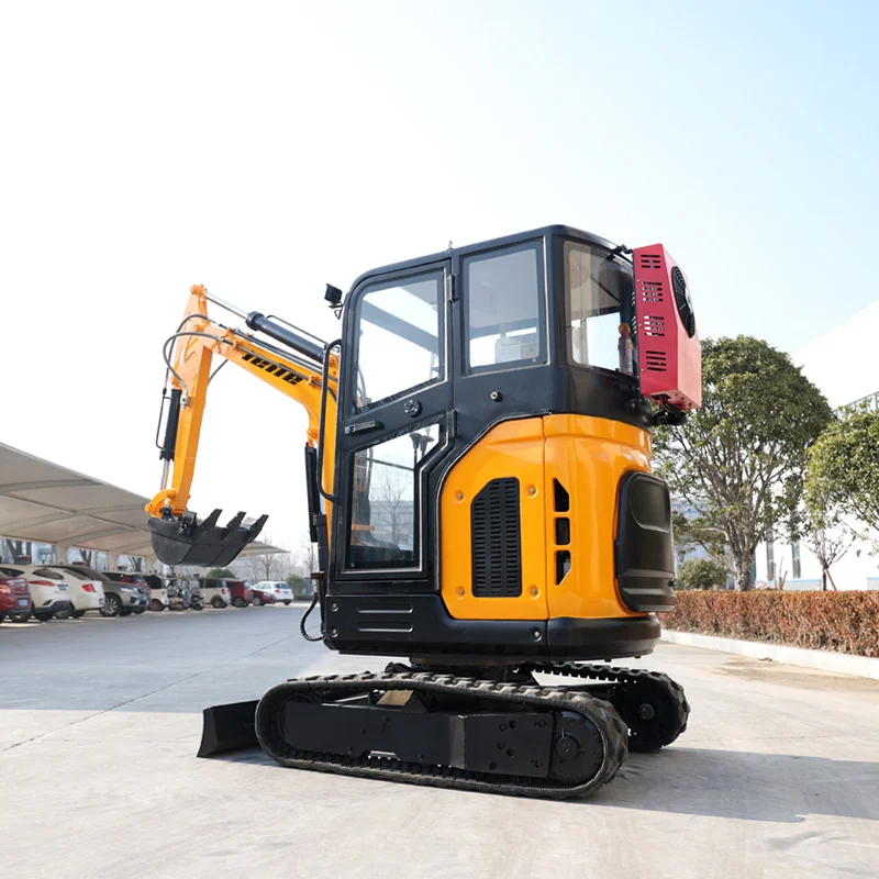 2500kg Multifunctional Hydraulic Mini Excavator CE/EPA/EURO cheap Small Digger Earth-moving Machinery 2.5Ton Mini Excavator