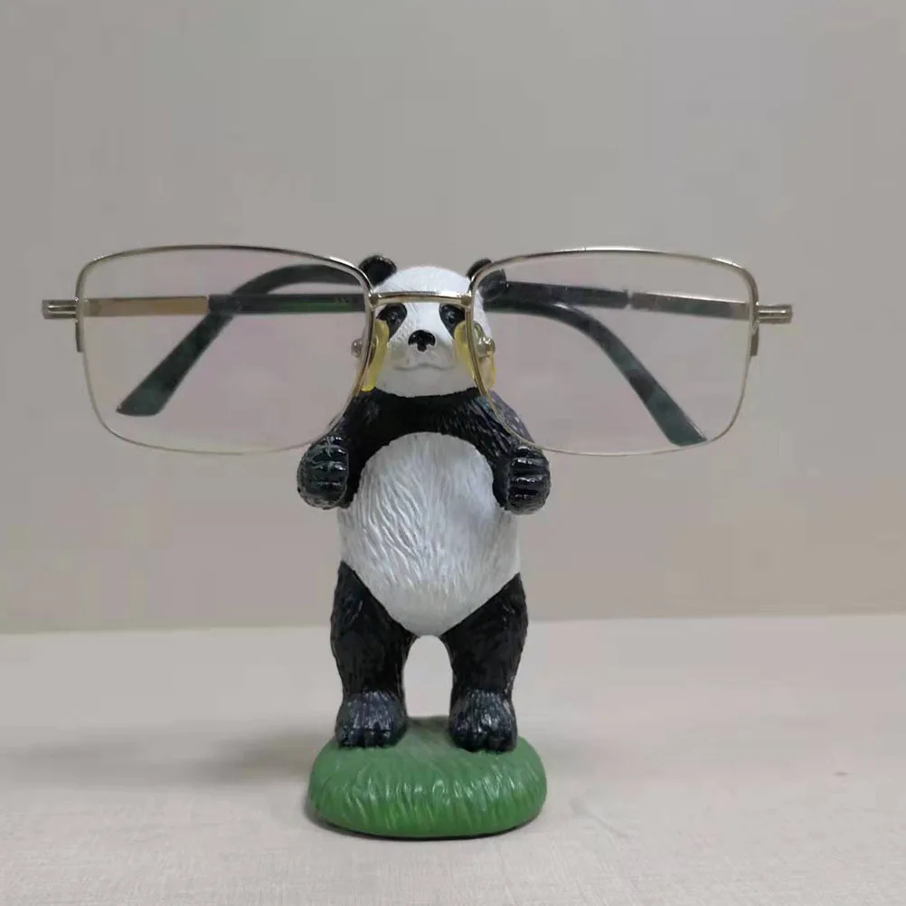 

Storage Panda Glasses Bracket Animal Modeling Eyeglasses Holder Pet Shaped Eyewear Support Resin