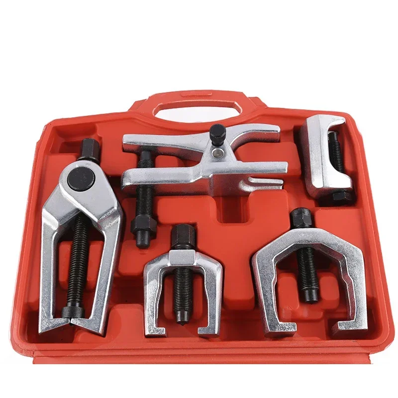 Front End Service Tool Kit Multi-function Auto Maintenance Tool Set Repair Tool Ball Joint Tie Rod Set Pitman Arm Puller Remover