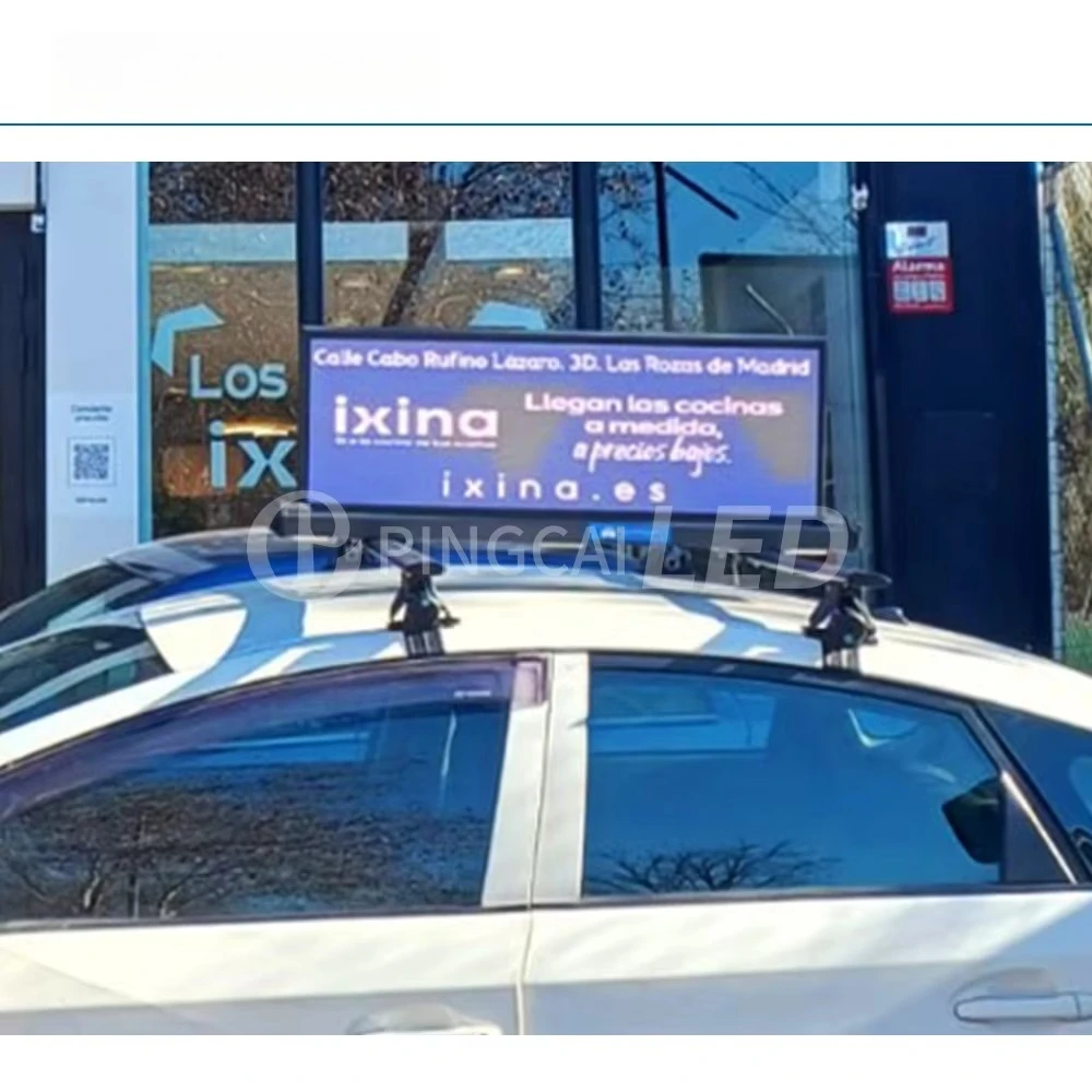 

Лидер продаж: светодиодный экран на крышу Taxi 960x320 мм, двухсторонний водонепроницаемый светодиодный экран на крыше автомобиля, светодиодная видеостена для рекламы