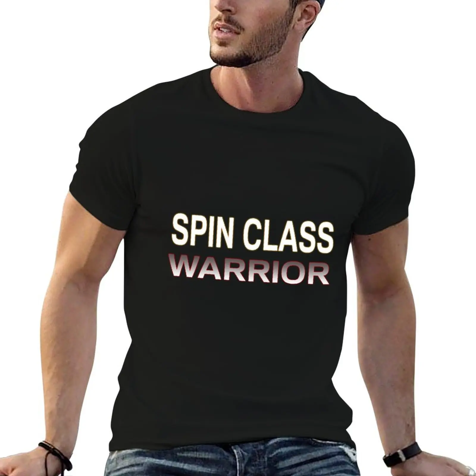 SPIN CLASS WARRIOR T-Shirt anime shirt blue lock outfits for men