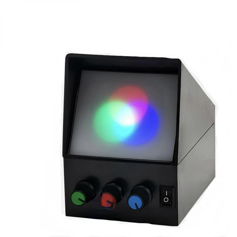 

Adjustable brightness optical experimental teaching instrument tricolor light source Tri primary Color Synthesizer of Light