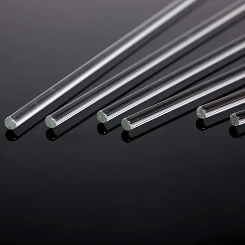 20pcs 10pcs Lab Glass Stirring Rods Borosilicate Stirrer for Chemistry Lab
