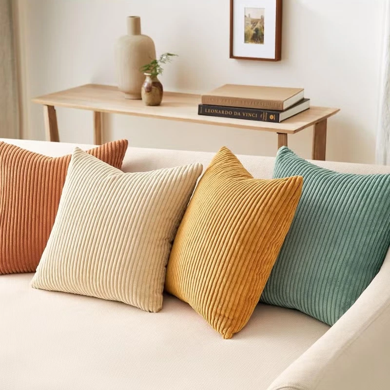 Decorative Throw Pillow Covers Soft Velvet Modern Double-Sided Designs Cushion Cases Boho Farmhouse Fall Pillowcase Home Decor