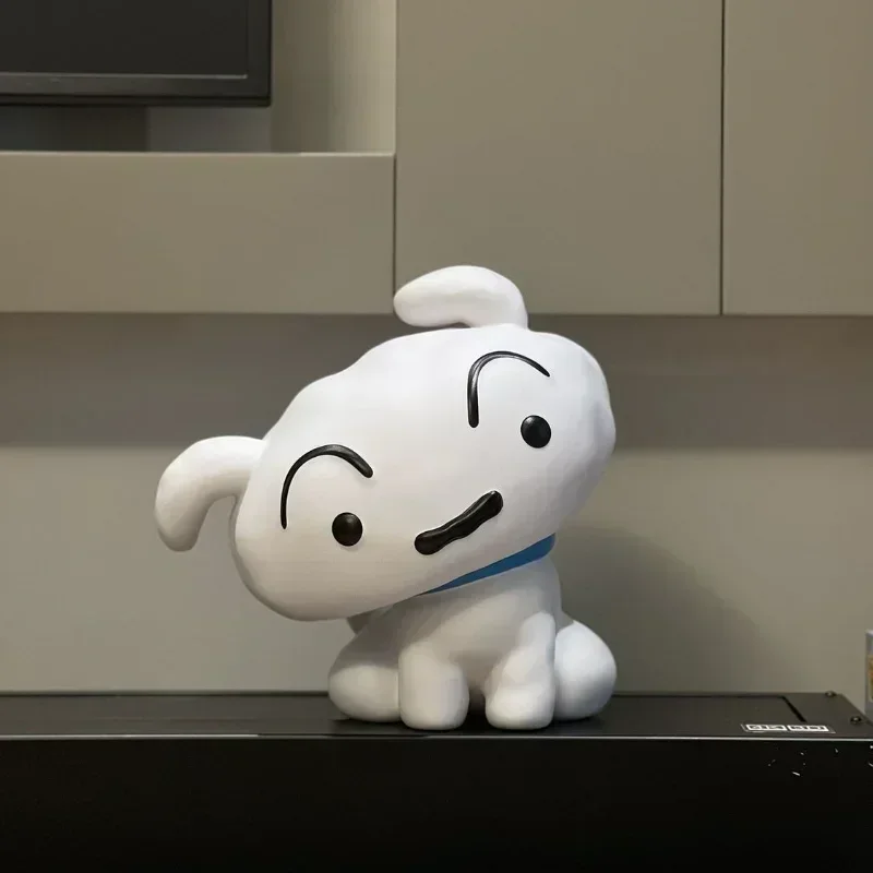 Figuras de juguete Crayoned Shin-chaned Nohara Shiro, adornos de habitación Kawaii, modelo de figuras de acción, colecciones de muñecos, juguete, regalo para niños