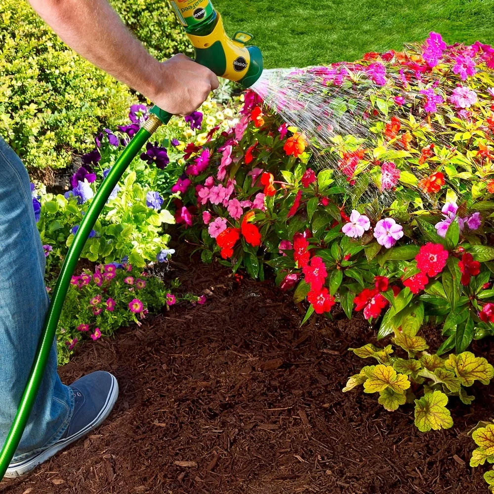 Kit iniziale per alimenti per piante multiuso con cucchiaio dosatore per mangiatoia Facile alimentazione da giardino a terra o contenitori