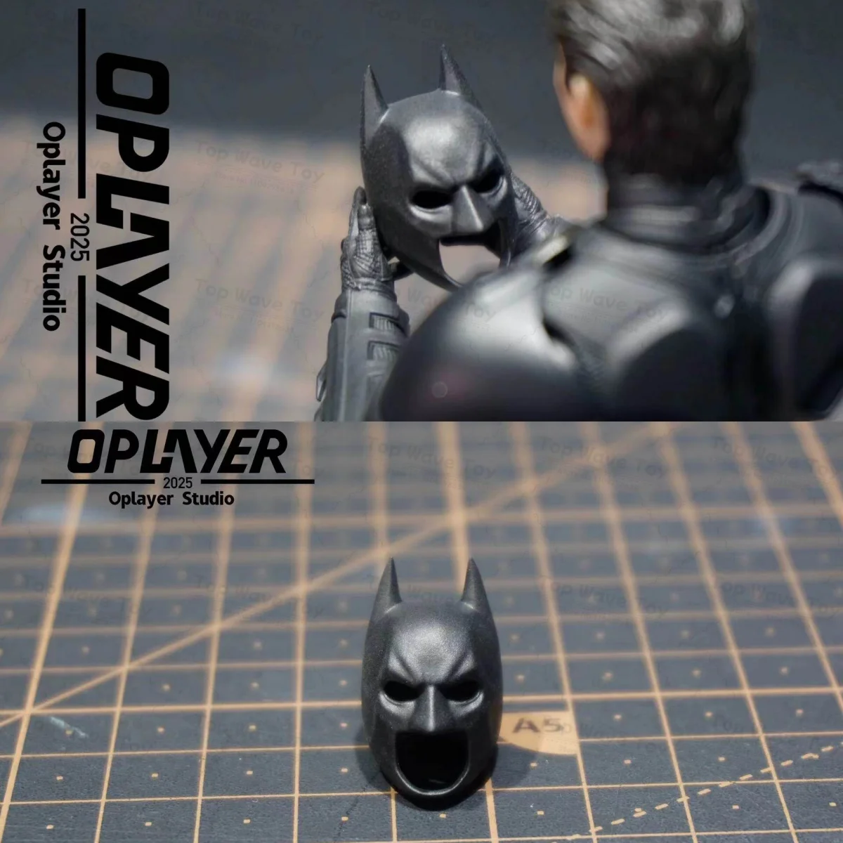 2026 IN STOCK INART 1/12 The Dark Knight Rises Batman Figure Hg M0001 Delux Standard Ver Empty Helmet Accessories Figure Model view 4
