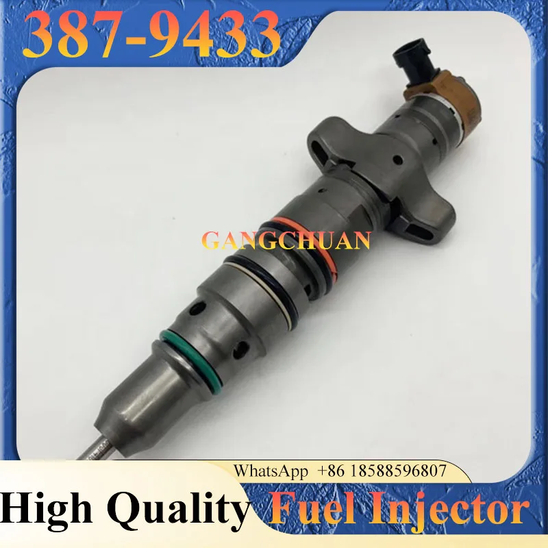 Premium Tuned 387-9433 3879433 Fuel Injector for C9 Engine E330D E336D Excavator Fuel Injector