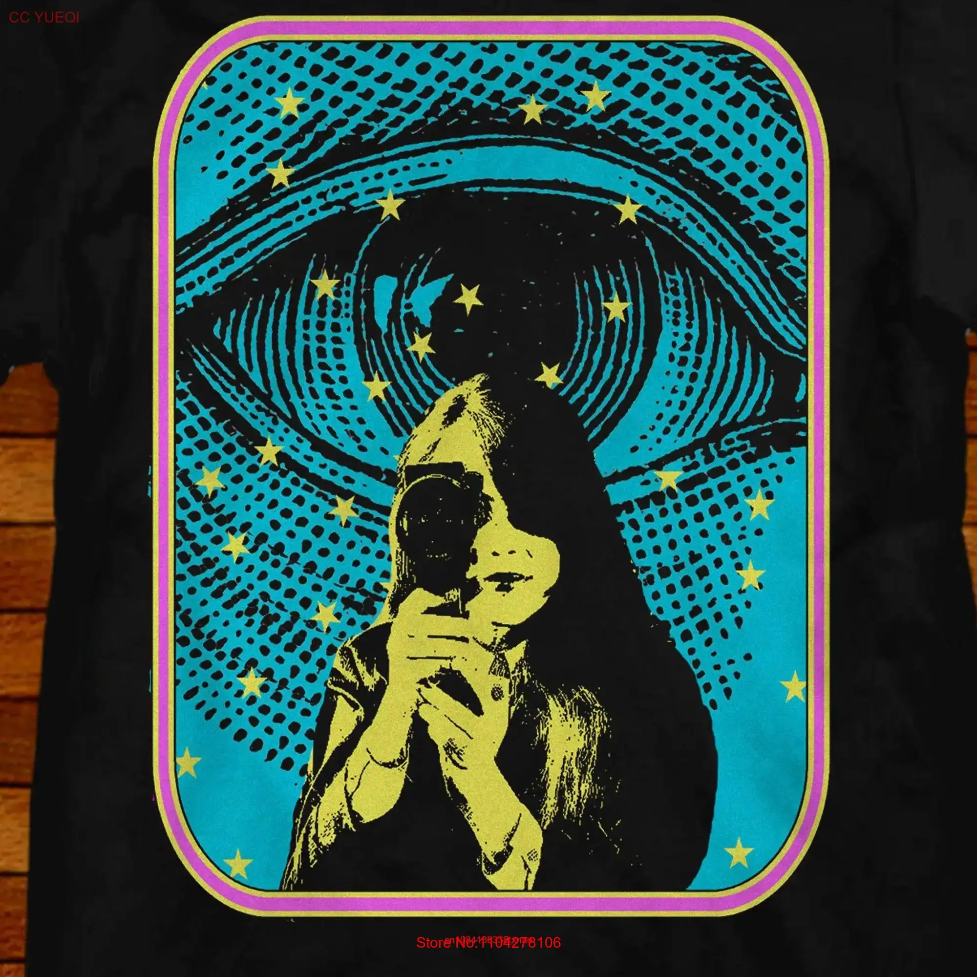 Jared Swart Art Show 2021 tee Director's Eye Sizes S M L XL 2XL 3XL 4XL 5XL also in ladies fit long or short sleeves