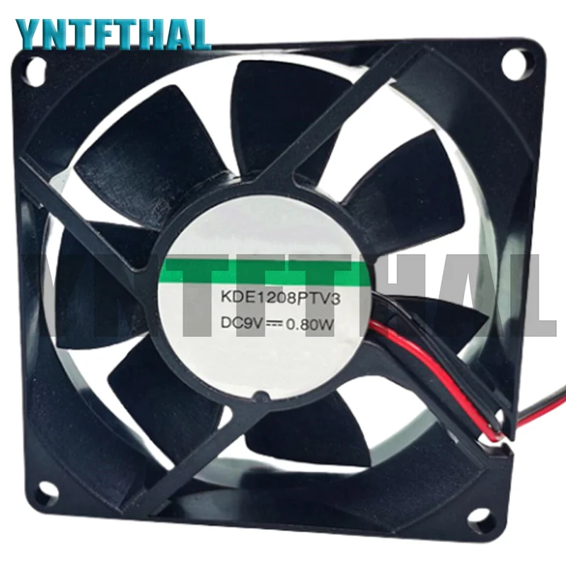 Ventilador, KDE1208PTV3, 8025, 0.8W, 8cm, Novo