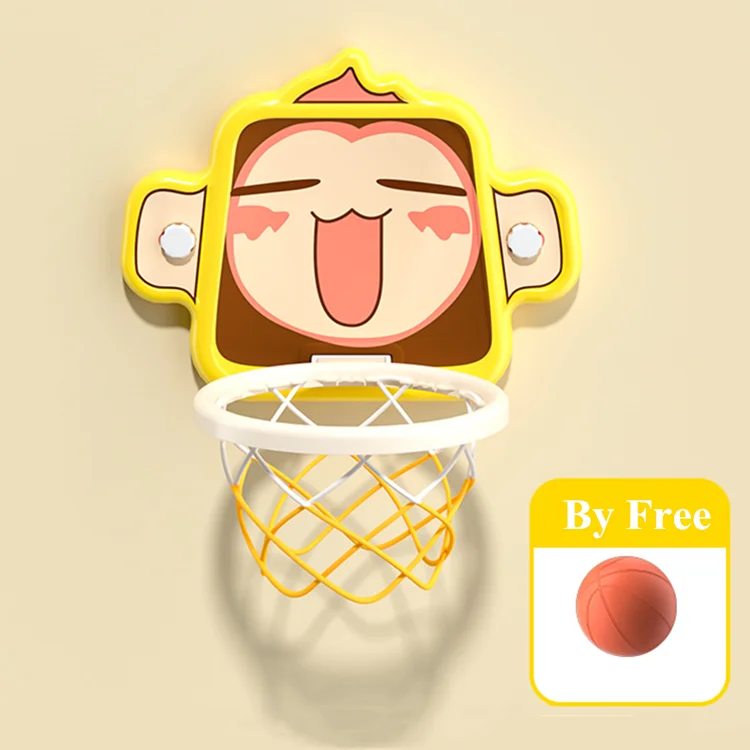 ห้องนอนในร่มบ้านเล่นประตูบาสเกตบอล Hoop Super Sport เด็กชุดบาสเกตบอล Hoop ของเล่นแบบพกพาบาสเกตบอล Mini Hoop