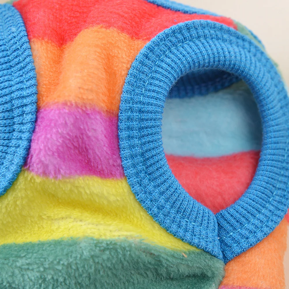 

Pet Clothes Warm Flannel Dog Vest For Small Dogs Chihuahua Cartoon Outfit Winter Wear Dog Autumn Winter Clothes Sleeping