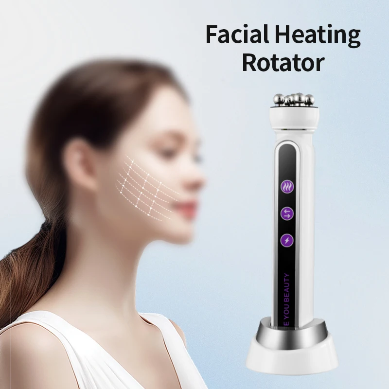 

EMS Face Heating Rotator Microcurrent Facial Beauty Machine Skin Rejuvenation Lifting Firming EMS Face Massage