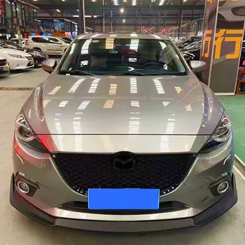 適用於馬自達3 Axela 2014 2015 2016款的前格柵改款格柵上保險桿進氣口引擎蓋網罩替換件(蜂窩狀)。 8 最佳銷售 馬自達3前格柵 - №8