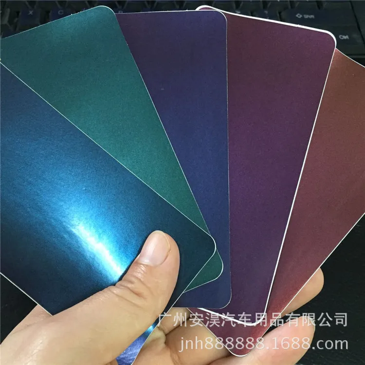 Car Body Color Changing Film, Chameleon Color Changing Film, Carbon Fiber Paper, Blue To Purple, All Car Color Changing Film