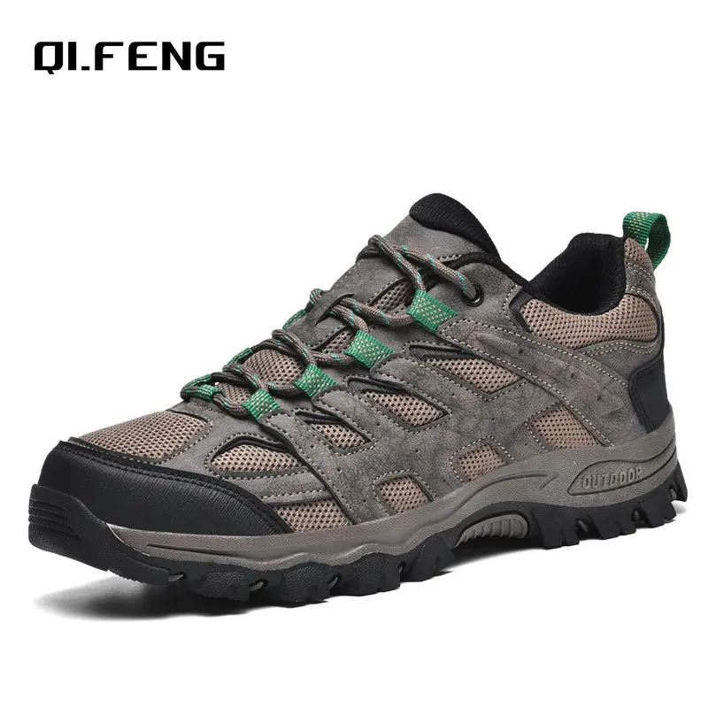 New Arrivial Plus size men outdoor sports hiking shoes classic sneaker fashion trekking boots climbing footwear for man boot 47