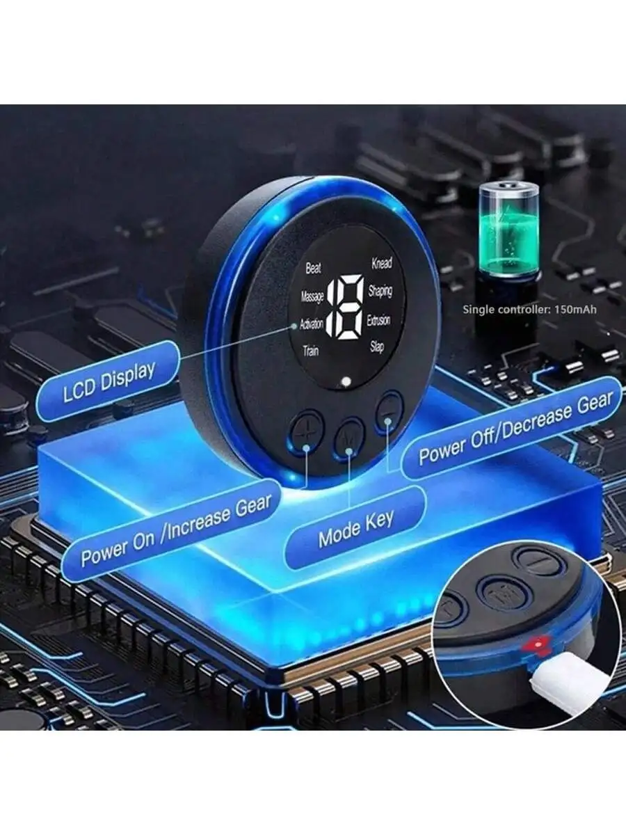 2026 الكهربائية EMS الرقبة مدلك صغير عنق الرحم الظهر التصحيح محفز ماساغادور حصيرة المحمولة جل الوسادة ملصقات سليم قابلة للشحن