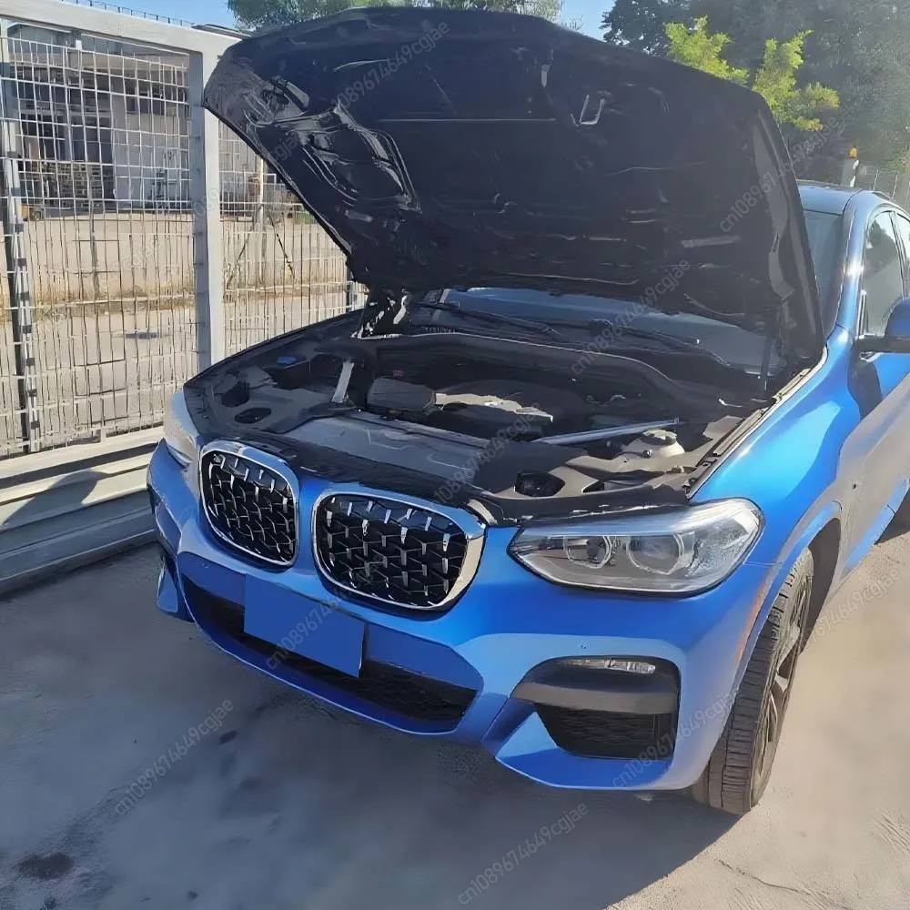 

Car Front Kidney Grills Grille Replacement Grille Meteor Style Front Bumper Grill For BMW X3 G01 X4 G02 2017-2021 Diamond Grills