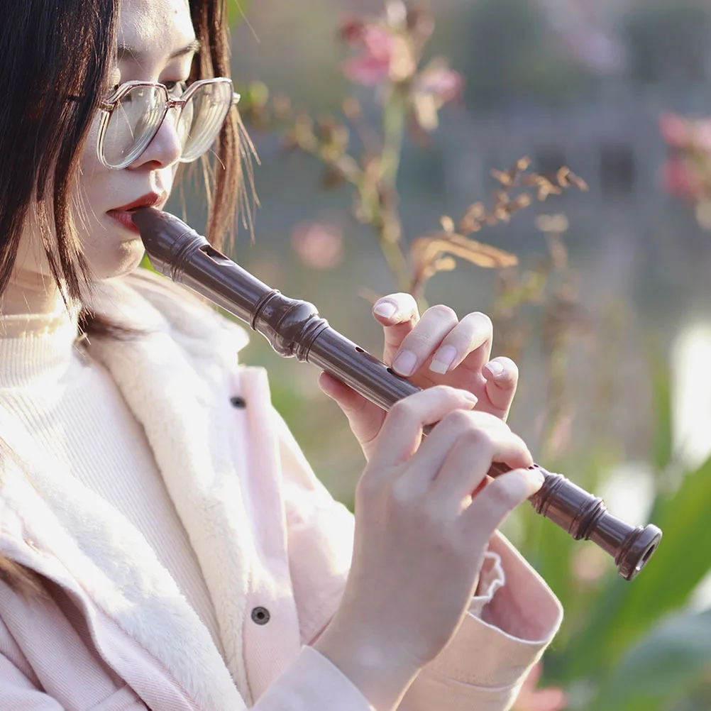 

1Set 8 Hole Flute For Kids Soprano Recorder Beginner Wind Instrument Music Educational Children Flute Durable Lightweight