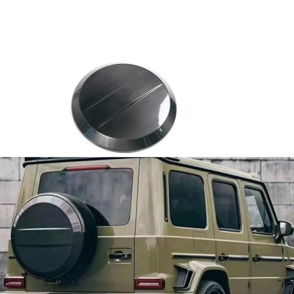 

for Mercedes-Benz g-class 2018-2022 Car Spare Tire Cover Rear Spare Tire Protective Cover wet carbon fiber