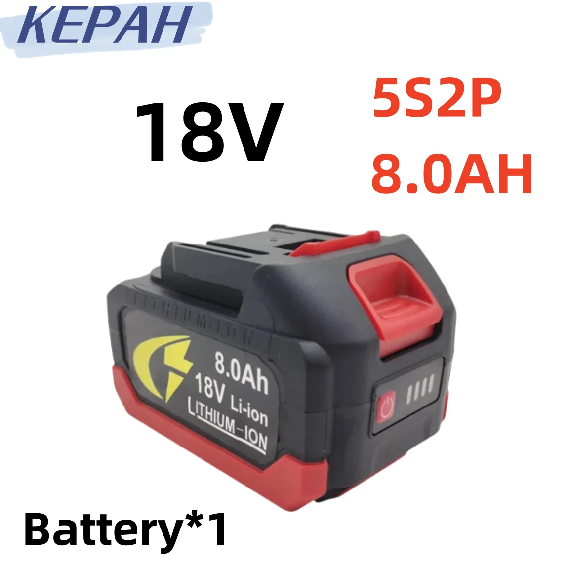 18V 5S2P 5S3P 5S4P Makita 18650 lithium battery can charge 8AH 12AH 16AH battery with high current and high discharge. Charger.