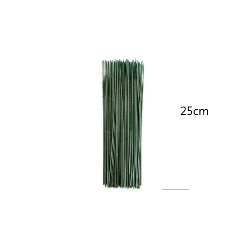 17 cm/25/30/40 cm Kunstbloem Stengels rozenblaadjes/basis Ijzerdraad Stengel DIY Zeep/Papieren Bloem Stub Accessoire Stengels Craft Decor - afbeelding 1