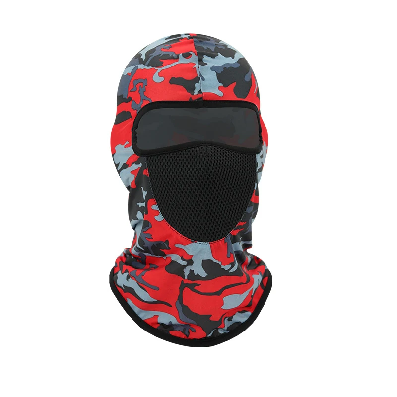 Balaclava Mens Face Mask Ski Camouflage Hiking Cycling Party Breathable Scarf Motorcycle Helmet Liner Cap Hood Beanies Hats