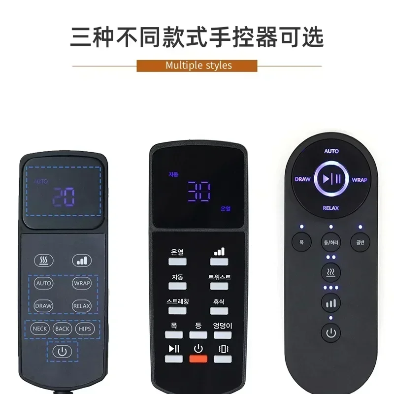 

New Intelligent airbag mattress cervical massage pad electric waist back multifunctional vibration whole body massage mattress