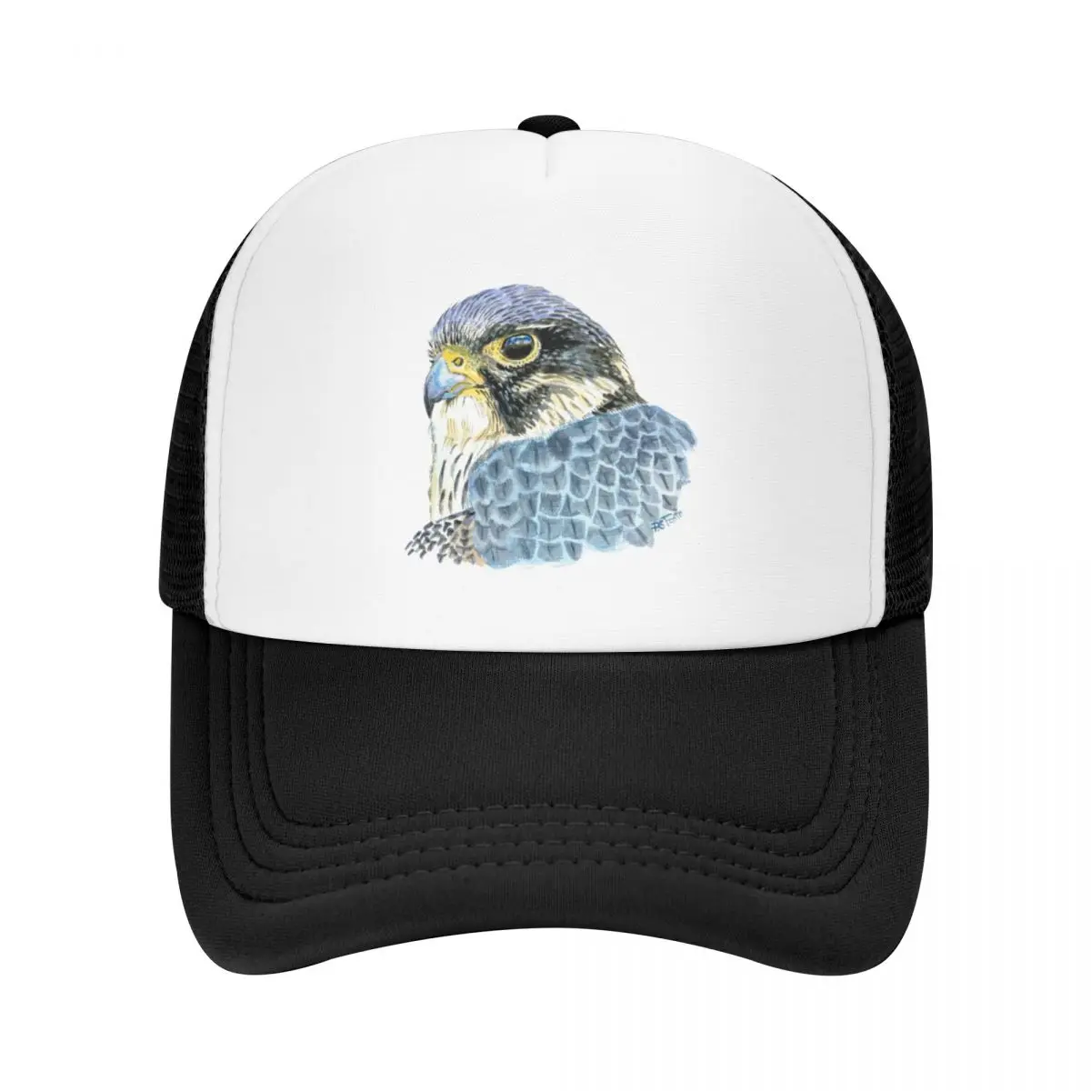 Peregrine falcon portrait Baseball Cap Military Tactical Cap Rugby Golf Wear Anime Hat Mens Caps Women's