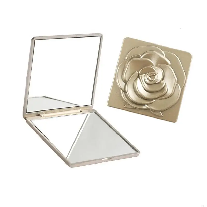 D0UE BRAPKFORTFOLDBEITER FALTABLICHEN VAGHITÄR Spiegel mit klarem Reflexion und tragbarem Schlankprofil für den täglichen