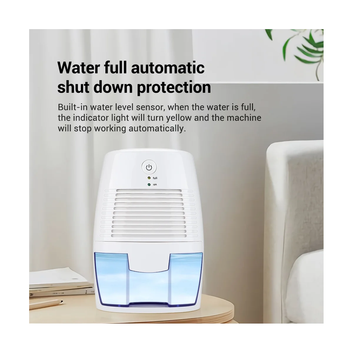 500 мл портативный осушитель, бесшумные поглотители влаги, осушитель воздуха для комнаты, офиса, кухни, дезодоратор, осушитель воздуха, USB-разъем