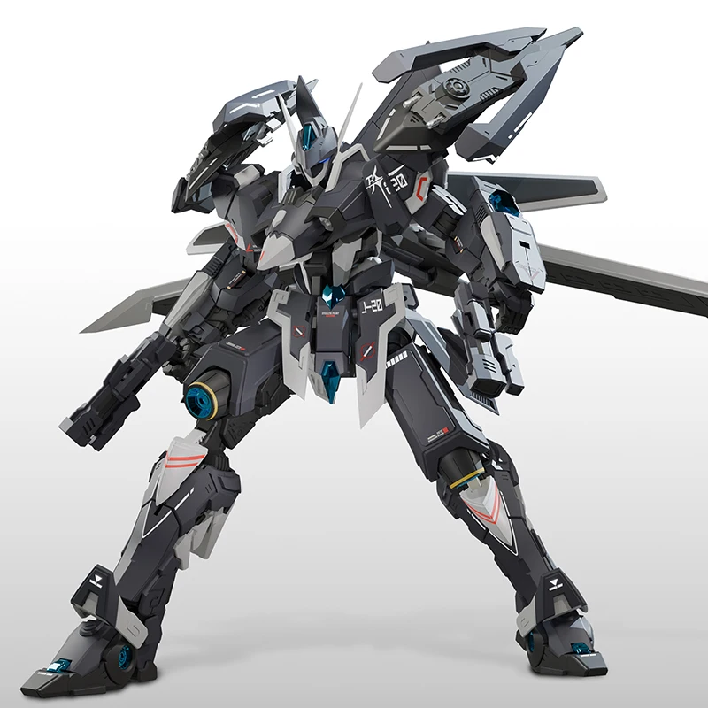 En Stock Xiwanshe J20 Cangwei Dragon Soul Fighter aleación montaje modelo Transformable Mecha Poseable figura de acción Robot juguete para regalo