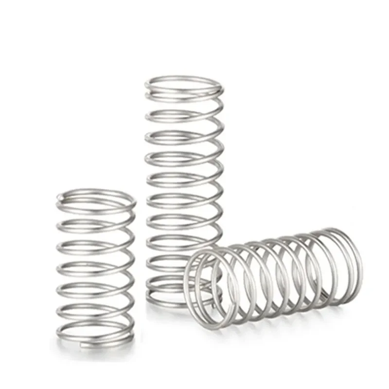Immagine 7: 5-20 pezzi/lotto Micro molla a compressione in acciaio inossidabile da 0,6 mm, diametro esterno 4-12 mm, lunghezza da 5 mm a 100 mm